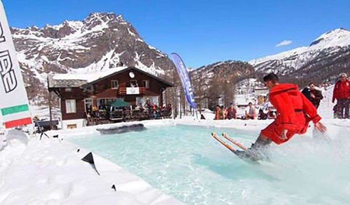 Torna lo Snowpool party a Valdo con una piscina ancora più grande