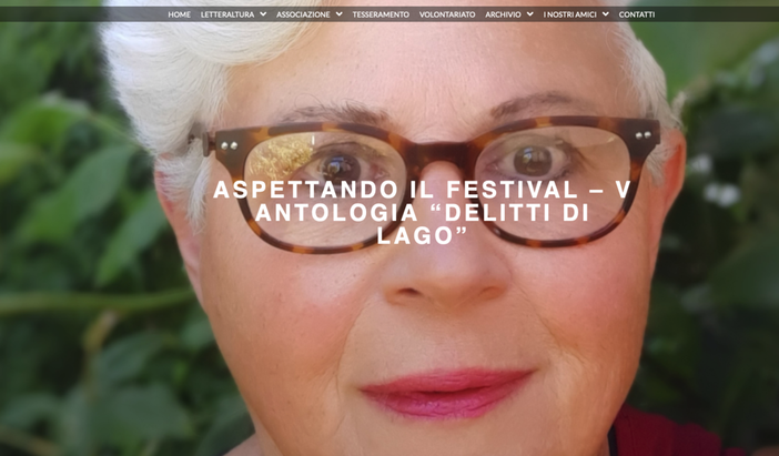 Aspettando Letteraltura, sabato penultimo appuntamento con 'Delitti di Lago' Aspettando Letteraltura, sabato penultimo appuntamento con 'Delitti di Lago'