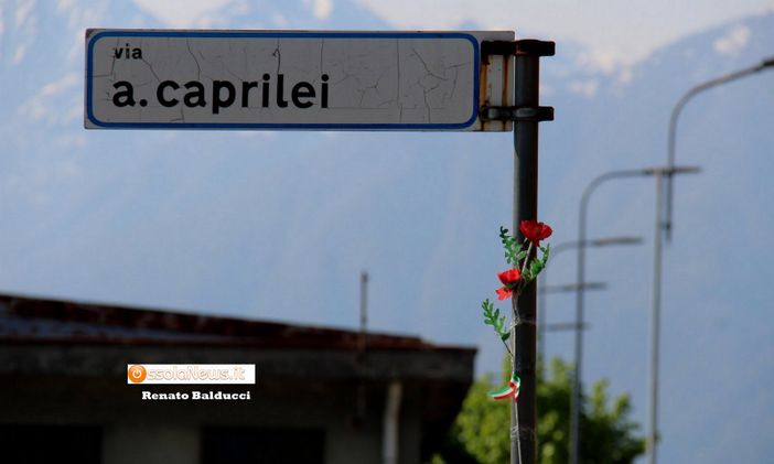 Villadossola mette un fiore nelle vie che ricordano la lotta di Liberazione