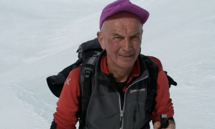 Il presidente del Cai Macugnaga in cammino lungo la Via degli Dei