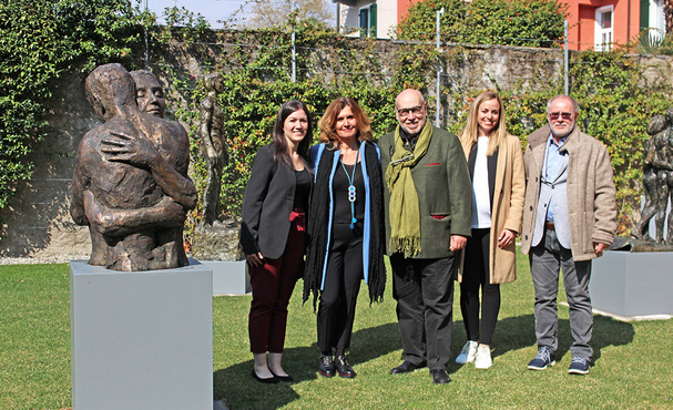 Abbracci e abbandoni, a Locarno l'arte di Gabriela Spector