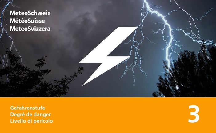 MeteoSvizzera: "Temporali intensi con vento e grandine. Livello di pericolo 3"