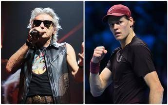 Sinner-Ligabue, incontro 'rock' alle Atp Finals: l'abbraccio tra Jannik e Luciano
