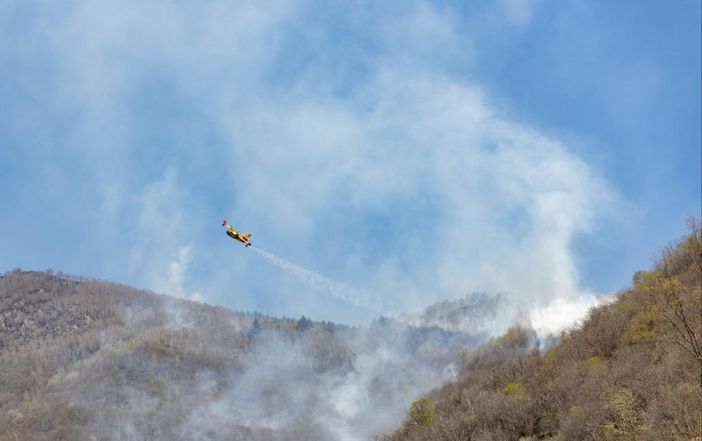 Incendi boschivi, la Regione revoca lo stato di massima pericolosità