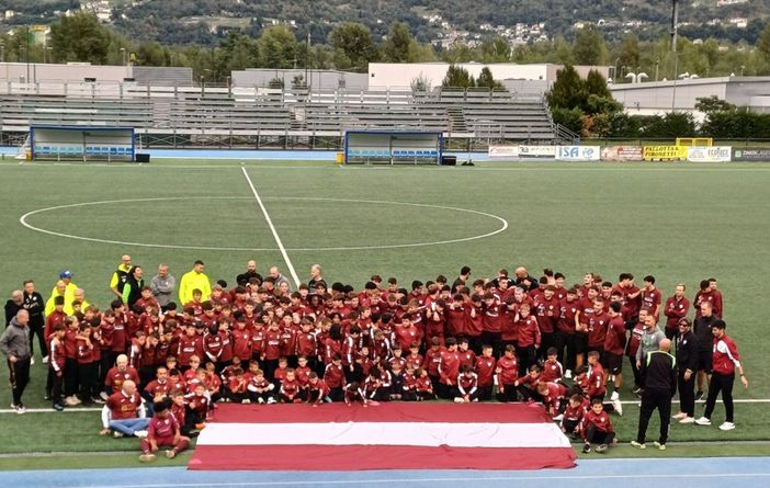 Sfilano le promesse della Juventus Domo Sfilano le promesse della Juventus Domo