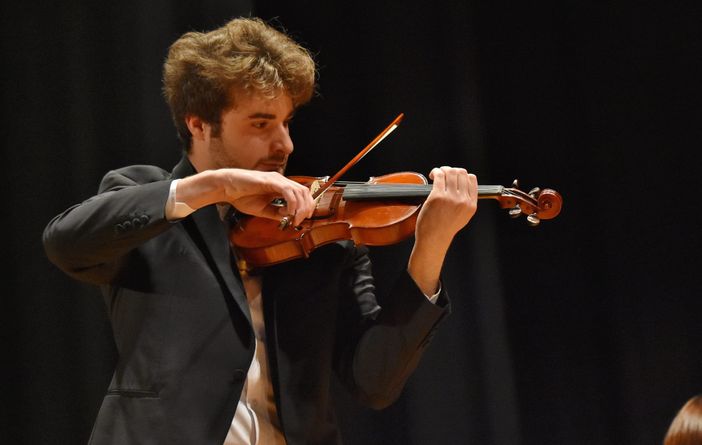 A Beura il concerto del violinista Matteo Carigi A Beura il concerto del violinista Matteo Carigi
