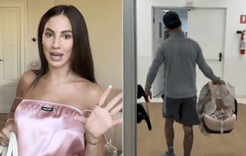 Giulia De Lellis torna a casa dopo il parto, le parole per Tony Effe: "Non mi ha mai lasciata"