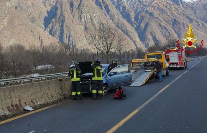 Incidente sulla SS33 allo svincolo di Anzola