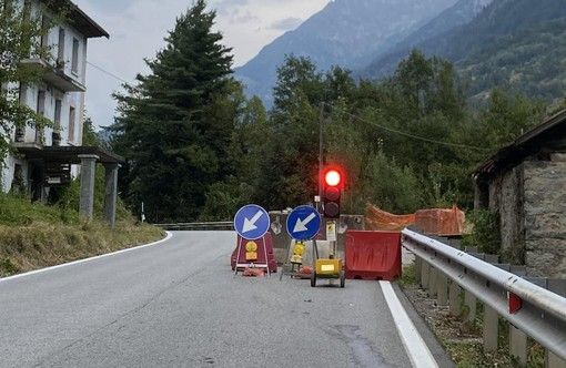 Semaforo a Crodo, interviene Anas: &quot;Rischio di frane, provvedimento precauzionale&quot;