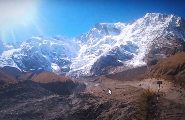 Prima valanga autunnale sul Rosa