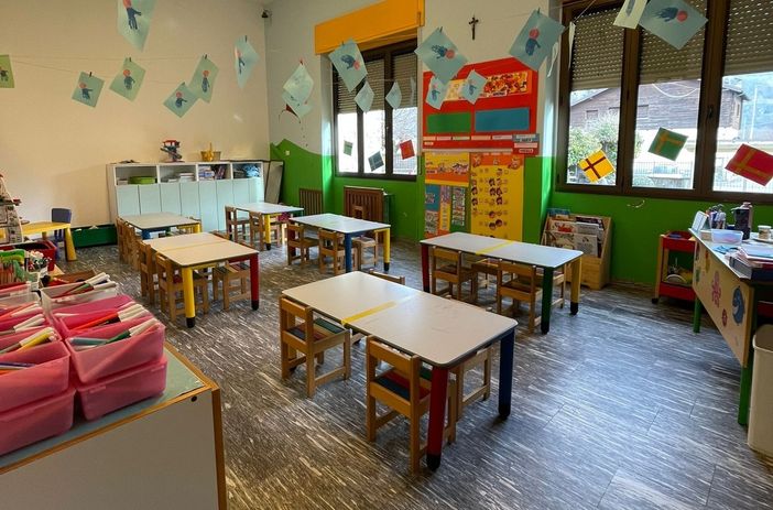 Una nuova aula laboratoriale all'asilo del Villaggio Una nuova aula laboratoriale all'asilo del Villaggio