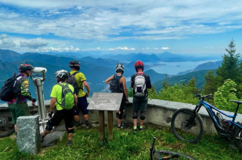 In e-Mountain bike all'alpe Cortevecchio