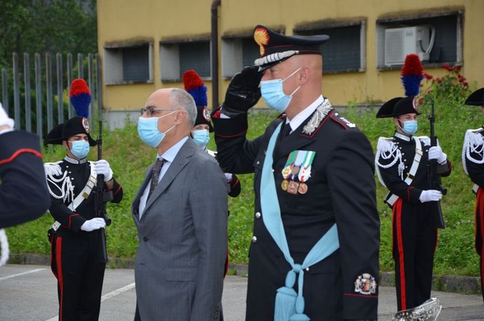 I Carabinieri celebrano i 207 anni dalla fondazione: la cerimonia al Comando Provinciale FOTO