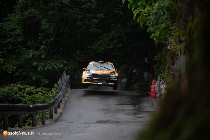 Valli Ossolane:  si riparte con Caffoni in testa, oggi altre sei prove speciali FOTO