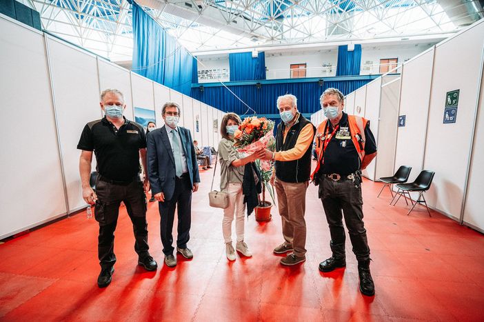 Locarno, somministrata ieri la duecentomillesima dose di vaccino