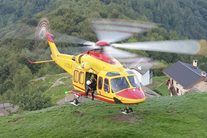 Grave un 50enne caduto in bicicletta a Gurro Grave un 50enne caduto in bicicletta a Gurro