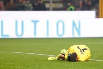 Cremonese-Inter, 50mila euro di multa e diffida specifica ai nerazzurri per petardo contro Audero Cremonese-Inter, 50mila euro di multa e diffida specifica ai nerazzurri per petardo contro Audero