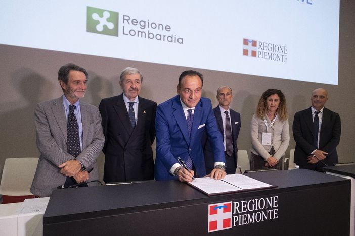 Sottoscritto il rinnovo del Protocollo di Intesa siglato nel 2019 tra Piemonte, Lombardia e Liguria Sottoscritto il rinnovo del Protocollo di Intesa siglato nel 2019 tra Piemonte, Lombardia e Liguria