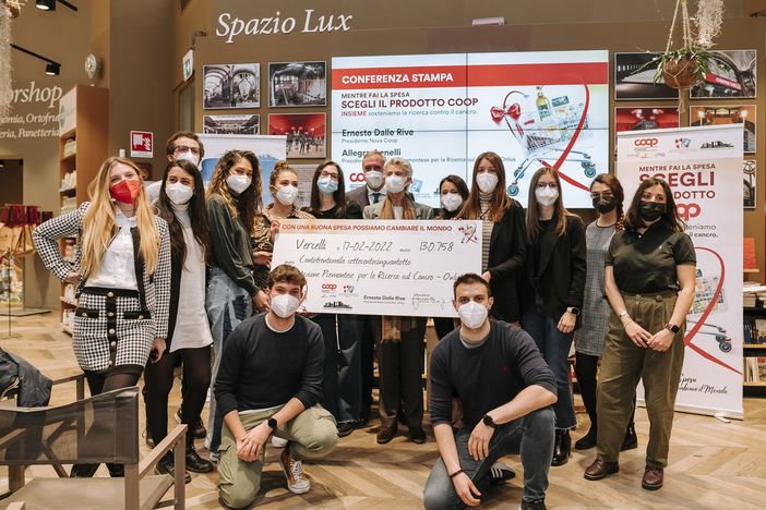 Nova Coop sostiene con 130 mila euro l’istituto di Candiolo contro i tumori Nova Coop sostiene con 130 mila euro l’istituto di Candiolo contro i tumori