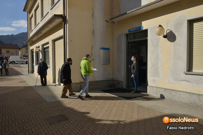 Iniziata anche a Domo la campagna vaccinale per gli ultra ottantenni FOTO E VIDEO