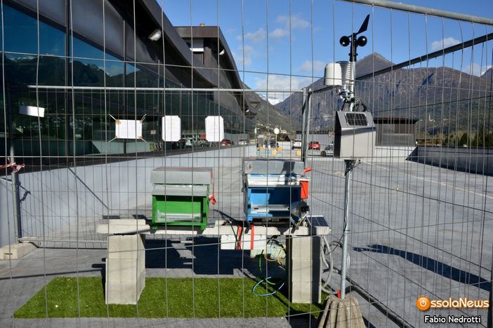 Sul tetto dell’Ipercoop di Crevola un'arnia tecnologia per monitorare l’ambiente