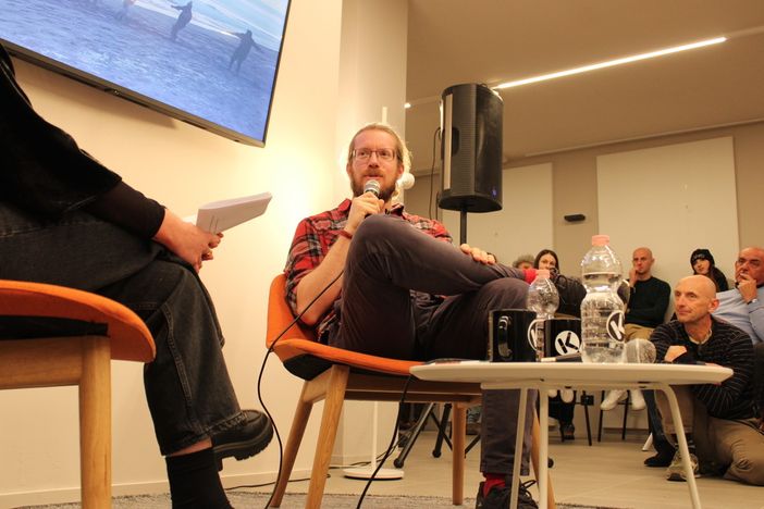 Nella foto Nicolò "Pieroad" Guarrera