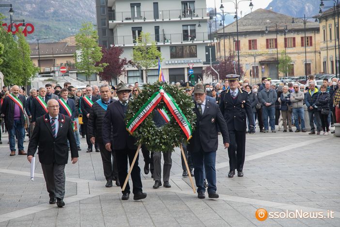 Celebrato a Domo l'anniversario della Liberazione FOTO E VIDEO Celebrato a Domo l'anniversario della Liberazione FOTO E VIDEO