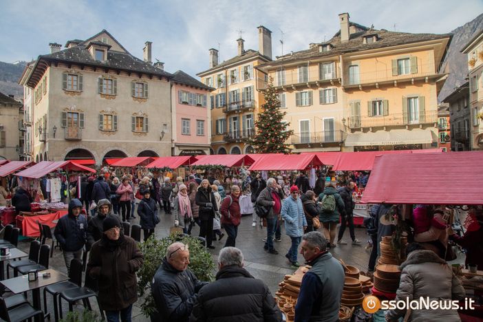 Al via oggi i mercatini di Natale di Domodossola Al via oggi i mercatini di Natale di Domodossola