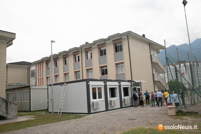 Inaugurate tre nuove aule prefabbricate al Liceo Spezia FOTO E VIDEO