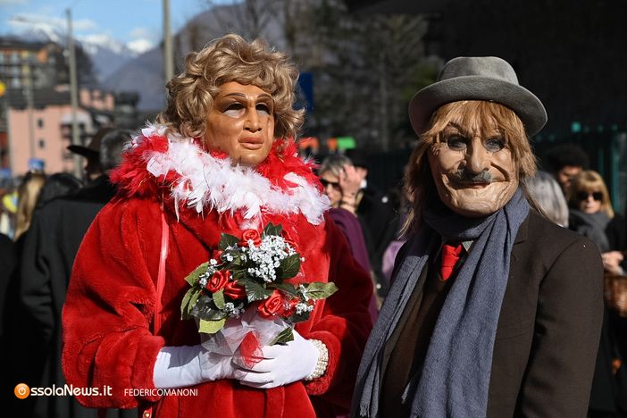 "Giù le maschere" a Villadossola: si svelano i volti di Arlori e Zecra