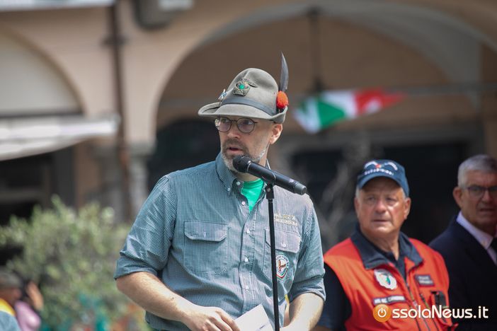 Il grazie di Panza alle penne nere