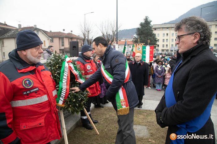 Domodossola ha celebrato il Giorno della memoria FOTO