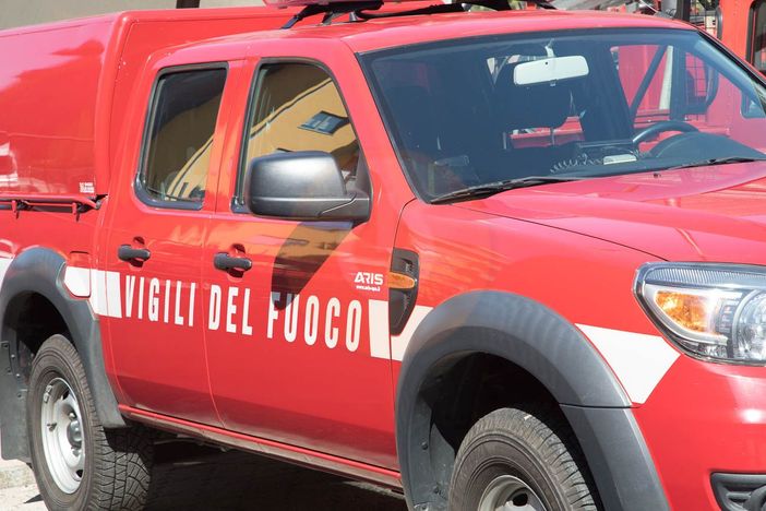 Cercatore di funghi in difficoltà sopra Druogno Cercatore di funghi in difficoltà sopra Druogno