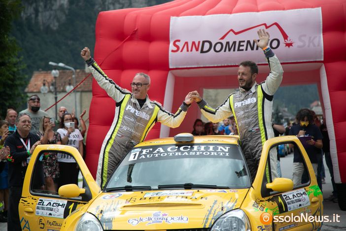 Davide Caffoni fa suo il Rally 2Laghi FOTO E VIDEO