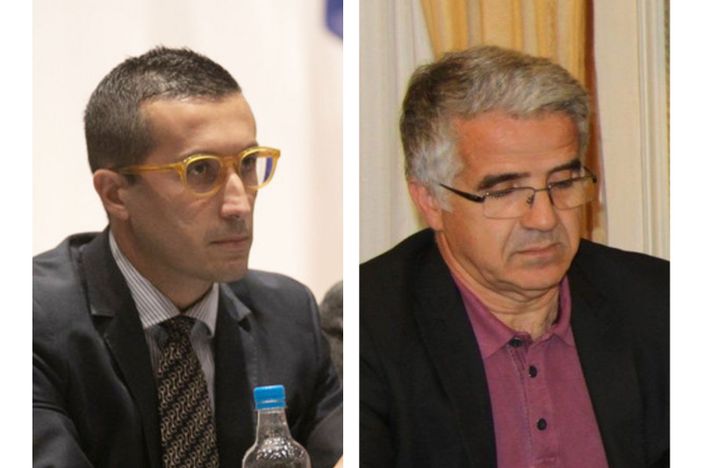 Nella foto Alberto Virgili e Domenico Capristo