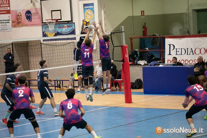 Volley: sconfitta al tie-break per la Pediacoop H24 Domo a Vercelli