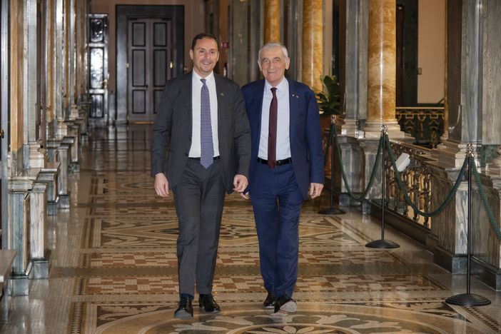 Il Segretario Generale Lapucci insieme al Presidente Quaglia (credits Getty Images) Il Segretario Generale Lapucci insieme al Presidente Quaglia (credits Getty Images)