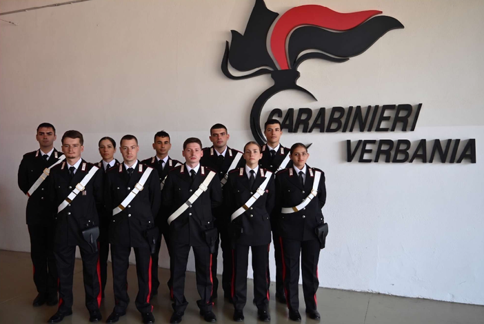 Dieci nuovi carabinieri in servizio nel Vco Dieci nuovi carabinieri in servizio nel Vco