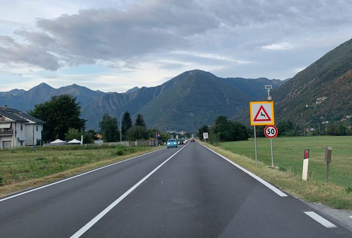 "Si chieda alla Provincia il ritorno dei '70 chilometri orari' sul rettilineo tra Domo e Villa" "Si chieda alla Provincia il ritorno dei '70 chilometri orari' sul rettilineo tra Domo e Villa"