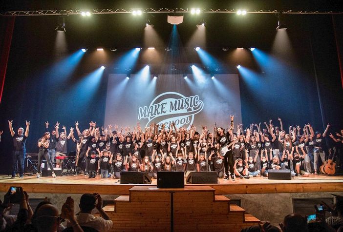 Concerto di fine anno: gli allievi di Make Music omaggiano la magia degli anni '80