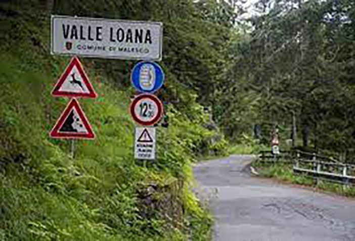 Riaperta parzialmente la strada della Valle Loana Riaperta parzialmente la strada della Valle Loana