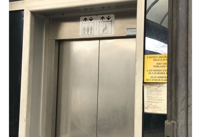 Ascensore della stazione guasto, Pizzi scrive a Trenitalia