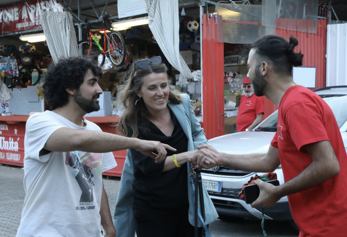 L'onorevole Chiara Gribaudo nella scorsa edizione della festa