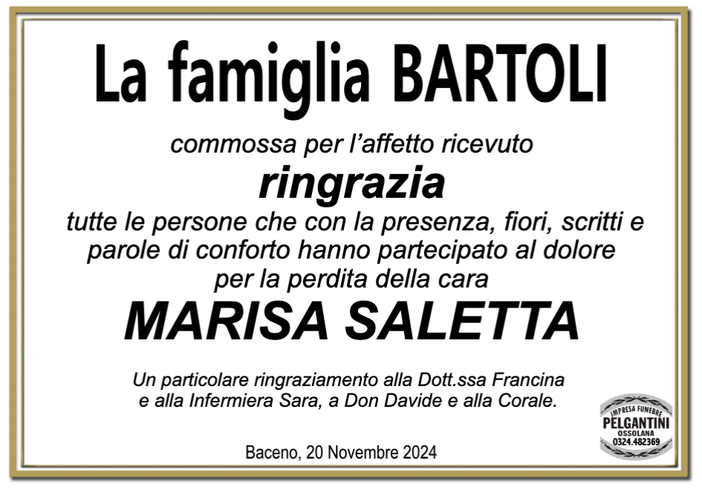 Ringraziamenti
