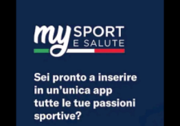 My Sport e Salute, la prima app per lo sport di tutti