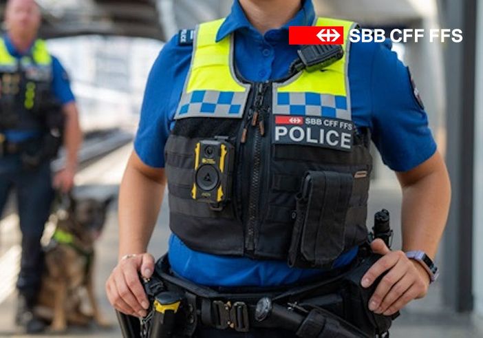 Bodycam, bilancio positivo per le Ferrovie Federali Svizzere