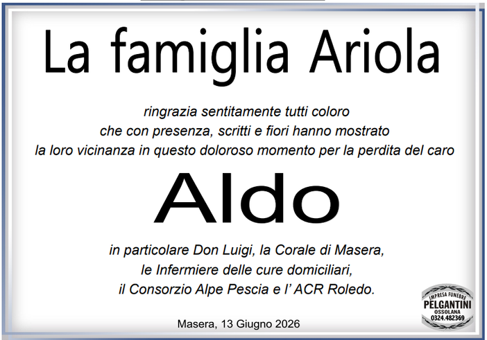 Ringraziamento