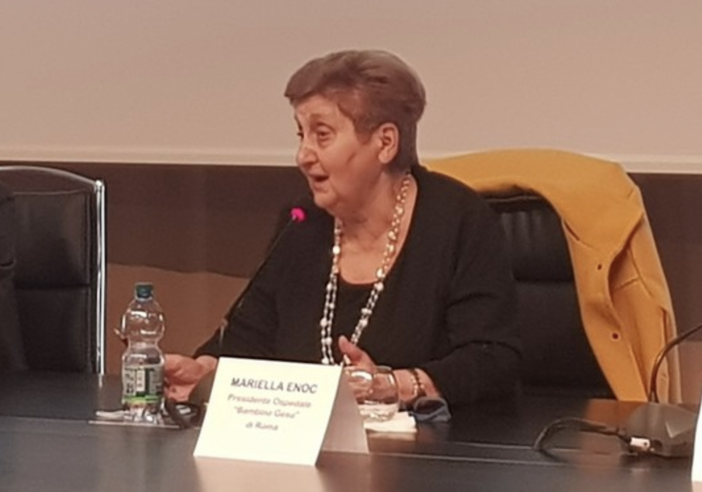 Mariella Enoc: ''Meglio un ospedale unico per quel territorio''