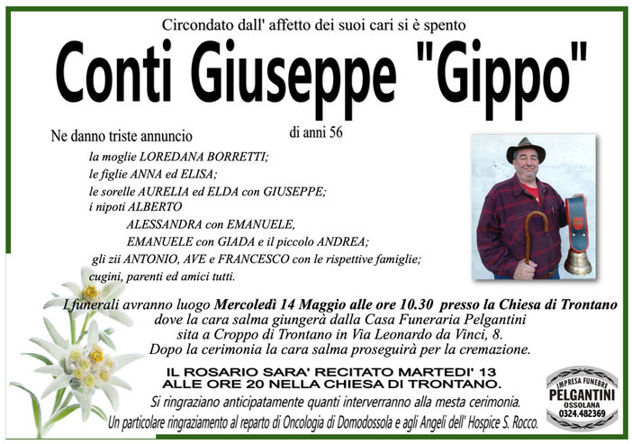 Conti Giuseppe "Gippo" di anni 56