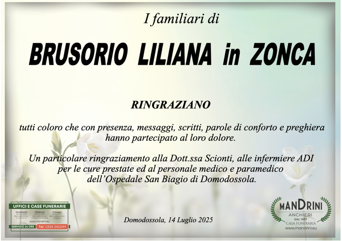 Ringraziamento